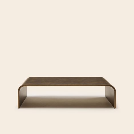 Table basse en Métal brossé TALIKA