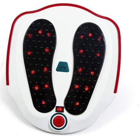 Appareil Massage Pied pour La Circulation Sanguine Jambe et Appareil de Traitement de Relaxation Machine pour Le Corps - Blanc (1/4)