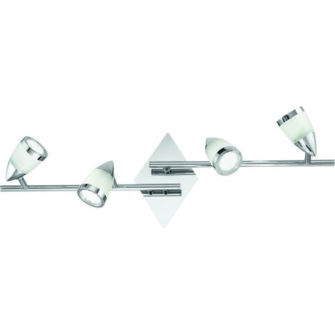 Lámpara de Pared Sozzago, Regulable, Portalámparas, Plata