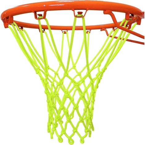 1 Filet de basket, nylon, énergie solaire, lumineux, extérieur, sport, 12 boucles (1/5)