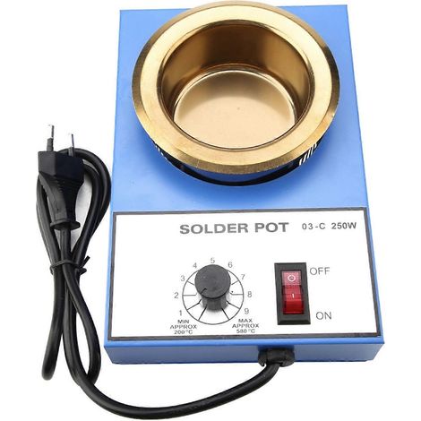 80-mm-Löttopf, Entlötbad (250 W)