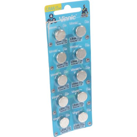 AG13 Vinnic Alkaline Mini-Batterie 10 Stück 006056 (1/5)