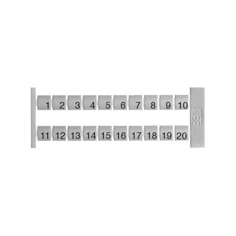 Marcador para conectores (1 paquete = 500 piezas) DEK 5 FW 1-50
