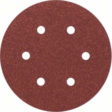 2608605718 - Fogli abrasivi C430, confezione da 5 pz. 150 mm, P80
