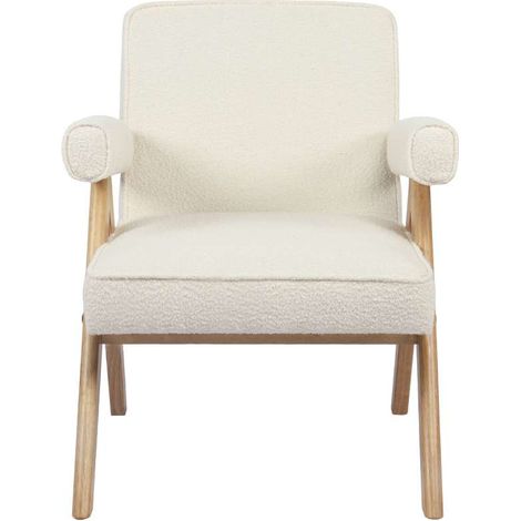 Butaca modelo Agatha tapizado linen nature, 66cm(ancho) 82cm(altura) 78.5cm(fondo) (1/5)