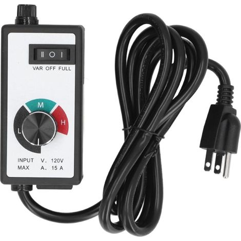 1500-W-Lüfterdrehzahlregler, multifunktionaler elektronischer Lüfterdrehzahlregler, 120-V-US-Stecker