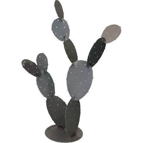 Cactus Métal Figuier H120 - BRUT (1/5)