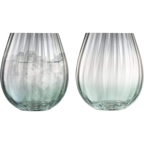 Lot de 2 verres Dusk, 425 ml, vert/gris (1/5)