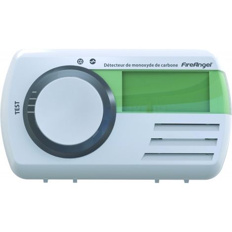 Détecteur de monoxyde de carbone autonome – Écran LCD – Autonomie 7 ans – Conforme norme EN 50291-2 – Puissance sonore 85dB – Andrieu