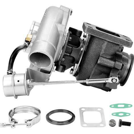 T3 Turbo .63 A/R Oil  V Band Universal Turbo Charger  for 4/6 Cyl 1.5-2.5L (1/5)
