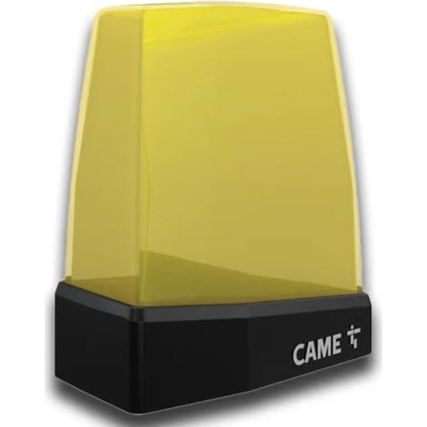 Came – Feu clignotant à LED jaune 806LA0030 – 24V/230V CA – Indice de protection IP54 – Pour signalisation en extérieur (1/6)