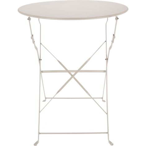Desert Dream Table Bistrot - Métal Gris - 59,8 x 59,8 x H 70,2 cm - Livraison gratuite (1/5)
