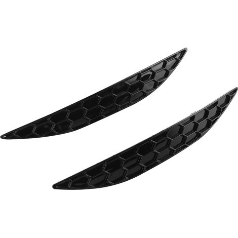 Jeu de 2 réflecteurs arrière noirs brillants pour pare-chocs, suppression, compatible Golf 7 R et R-Line 2013-2016 (1/5)