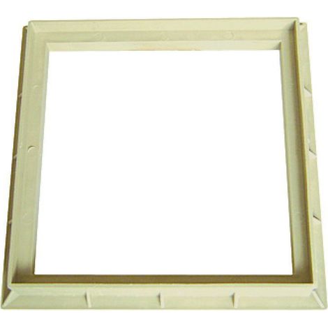 cadre 30 x 30 cm sable polypropylène - FITT