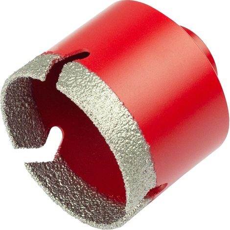 Scie cloche diamantée brasée sous vide M14 28 mm/60 mm/15 mm (1/4)