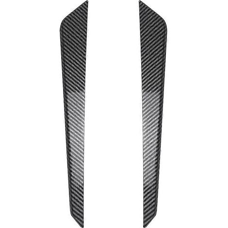 Spoiler lateral divisor del parachoques delantero del coche, embellecedor del alerón lateral de la luz antiniebla para VA 2015-2021 con patrón de fibra de carbono (1/5)
