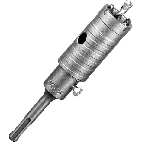 Scie Cloche Beton Couronne de Forage 35 mm SDS Plus M22 Filetage Couronne Carotteuse Foret Tige 110mm Foret Pour Scie Murale Set de Scies Cloche pour Maçonnerie Pierres Naturelles Grès Marbre (1/5)