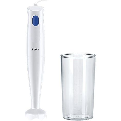 Braun MultiQuick 1 MQ 10.001P WH 0,6 l Pürierstab 450 W Blau, Weiß (1/3)