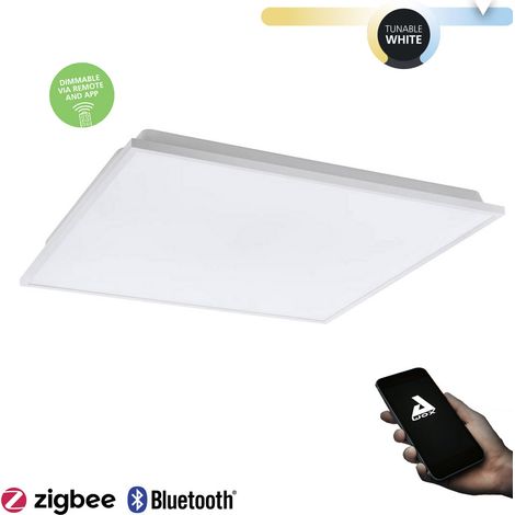 Plafoniera Moderna Herrora-Z Alluminio Bianco 6 Luci Led Integrato 5,3W (1/5)