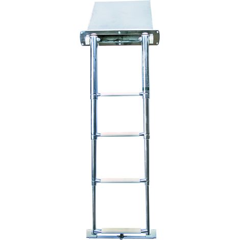 Scala telescopica oem marine 3030384 acciaio inox 4 gradini (1/3)