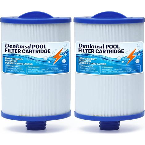 Lot de 2 filtres pour Spa, pour Unicel 6CH-940, pour PWW50P3, pour Waterway Front Access Skimmer et Filbur FC-0359 (1/5)