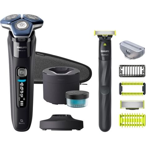 Rasoio elettrico Philips SHAVER Series 7000 S7886/78 100% impermeabile nero (1/5)