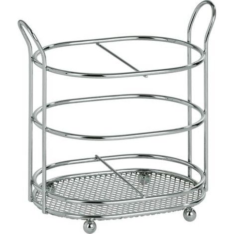 Portaposate da Cucina Lavello Slim Cromato Ovale Artex (1/2)