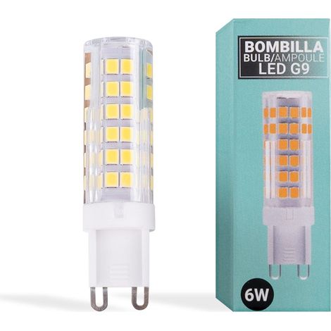 LED G9 Stiftsockellampe 220-240V AC - 6W