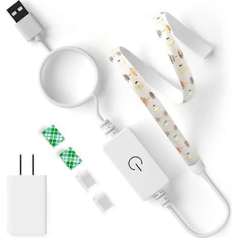 Nähmaschinen-Lichtleiste, 30 cm (11,8 Zoll), USB-Kabel mit Touch-Einstellung und US-Stecker. (1/5)