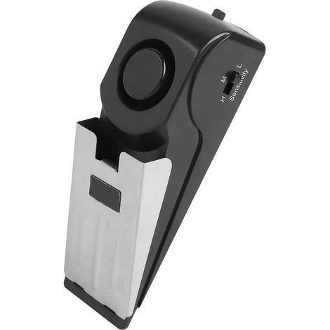 Wireless door stop alarm, robust and ideal for apartments, hotels and houses. (1/5)