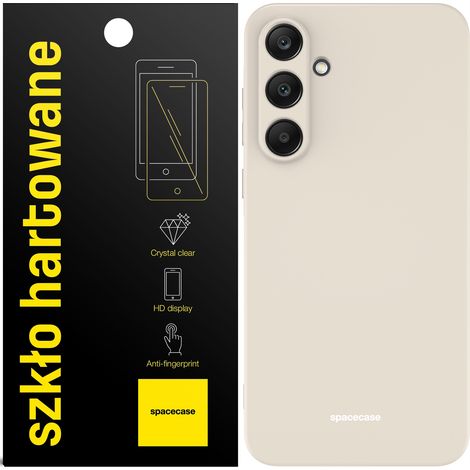 Cover posteriore in silicone opaco colorato per Galaxy A55 5G + Vetro (1/5)