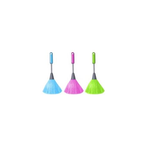 Set mit 3 weichen Staubtüchern für Küche, Computertastatur, Fenster - Mikrofaser-Handstaubwedel, Staubwischer (Grün) - Crezuo (1/4)
