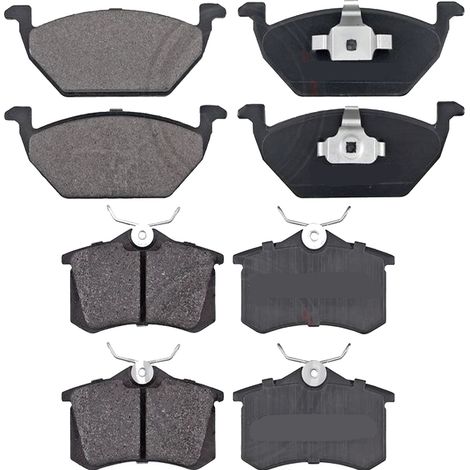 KIT PASTIGLIE FRENO ANTERIORI E POSTERIORI compatibile con SEAT LEON SC (5F5) / PASTIGLIE FRENANTI AUTO OEM P 85 126  P 85 137  P 85 167,P 85 020  P 85 135 / SOSTITUZIONE DIRETTA / BASSA POLVERE / SIL