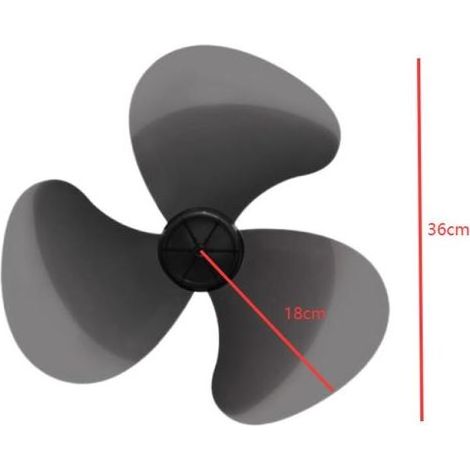 2 Pièces Pales de Ventilateur Électrique de Remplacement Accessoire pour Ventilateur de Sol Lot