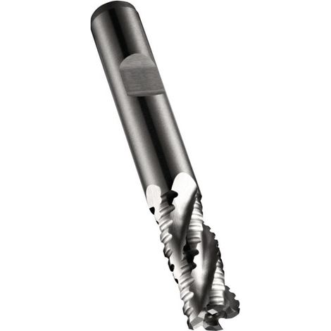 Fresa a candela C400 DIN 844 K D.10mm Lunghezza totale 72mm Lunghezza taglienti 22mm HSS-E Grezzo