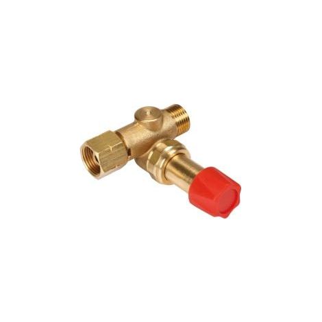 ROTHENBERGER  Industrial  regulador  de  propano  infinitamente  ajustable  0,5-6  bar  -  032082E