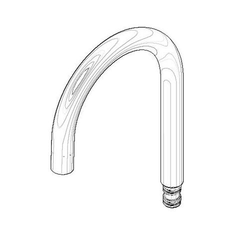 Dornbracht Tara Classic Ersatz-Auslauf 13,5 cm für 33500880