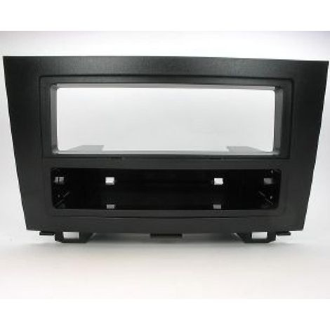 Facade autoradio 1DIN compatible avec Honda CRV ap07 - Noir - avec vide poche