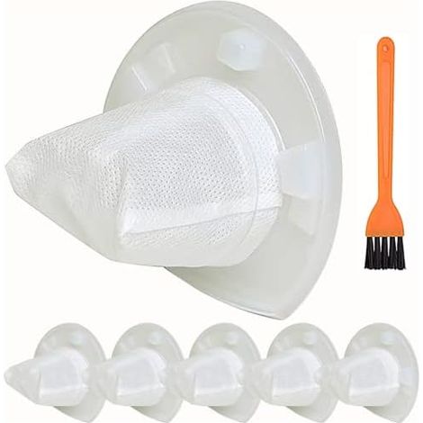 Lot de 6 filtres de rechange pour aspirateur à main sans fil Black & Decker Dustbuster AdvancedClean CHV1410L CHV1410 CHV9610 CHV1210 CHV1510 CHV1410B Dust Buster avec VF110 Compact Hand VAC BDH2000L (1/5)