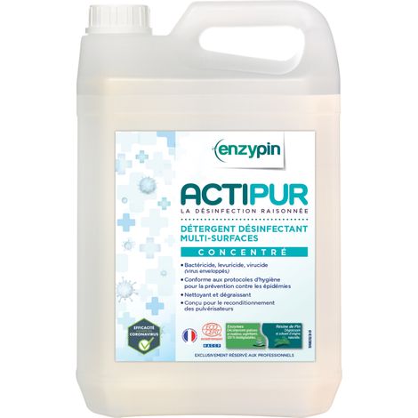 Actipur multi-surfaces concentrÉ bidon 5l - LE VRAI PROFESSIONNEL - Nettoyant multi-surfaces