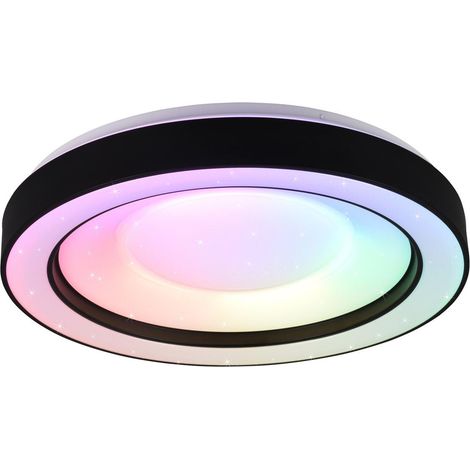 Plafoniera da Interno a led in Plastica Nero Opaco (1/5)