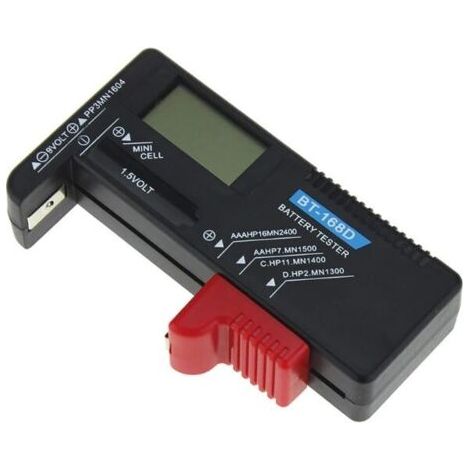 Testeur de capacité de batterie numérique LCD BT168D, pour piles 9V 1.5V (1/5)