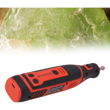 Outil rotatif sans fil, mini kit d'outils rotatifs haute vitesse avec batterie pour le polissage, le meulage, le meulage et la coupe 7,2 V (1/5)