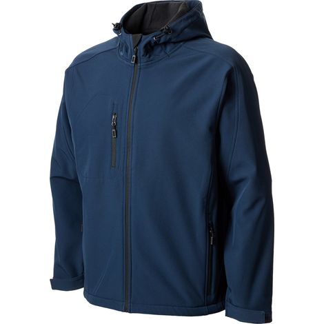 GIUBBINO IN SOFTSHELL 'BASILEA' dark blu - taglia  L  - NERI