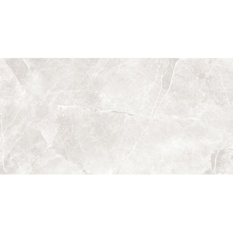 Mexen Eternity Bianco glasiertes Feinsteinzeug rekt. G1, Boden-Wandfliese 120 x 60 cm, glänzend - TL112-120-060-00