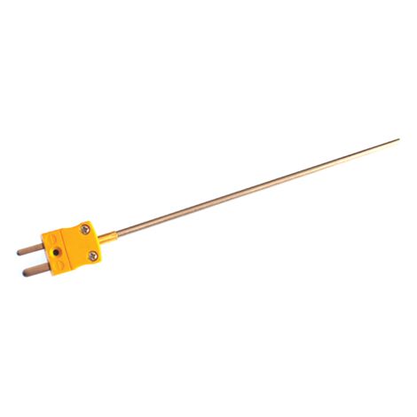 Connecteur type K Ø 1.5mm, L 1m, +1100°C max à Fiche mâle miniature ( Prix pour 1 )
