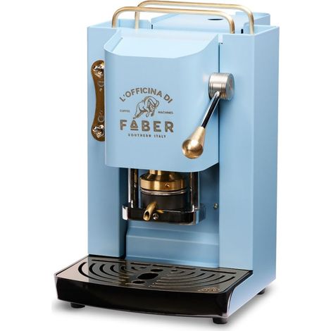 Faber Coffee Machines ESE Kapselkaffeemaschine 44mm Pro Deluxe Türkis