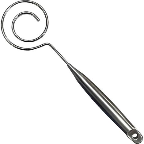 Fouet danois – Batteur manuel de pâtisserie – Fouet manuel pour à levure naturelle Pour cuisiner des desserts, pâtisseries, biscuits, gâteaux, cuisson, restaurant, boulangerie, maison, cuisine (1/5)