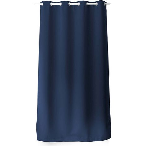 Rideau occultant OBSKUR 140 x 240 cm coloris BLEU MARINE