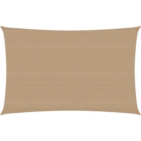 Maison Exclusive - Voile d'ombrage 160 g/m² Taupe 3x5 m PEHD (1/5)